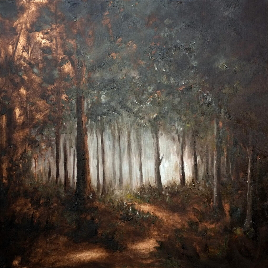 Oil 61x61 cm