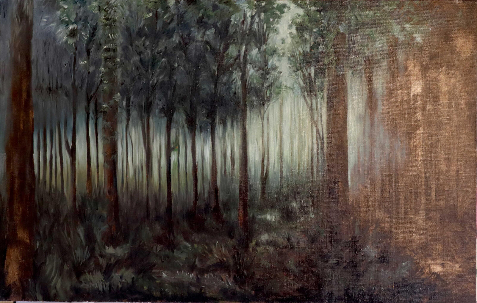 Oil 61x61 cm
